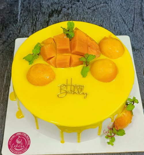 Mango coconut cake